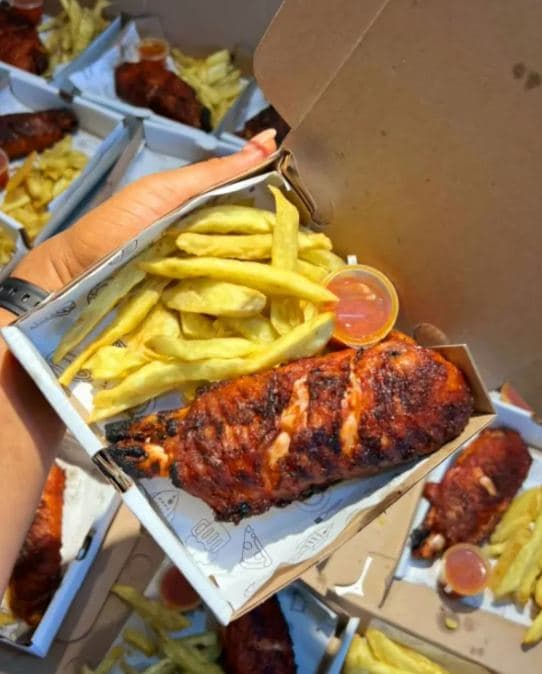 Grilled Chicken & Chips